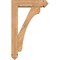 Ekena Millwork Legacy Arts and Crafts Smooth Bracket w/ Offset Brace, Western Red Cedar, 5 1/2"W x 20"D x 32"H BKT0604X20X32LEC03SWR - alternate 4